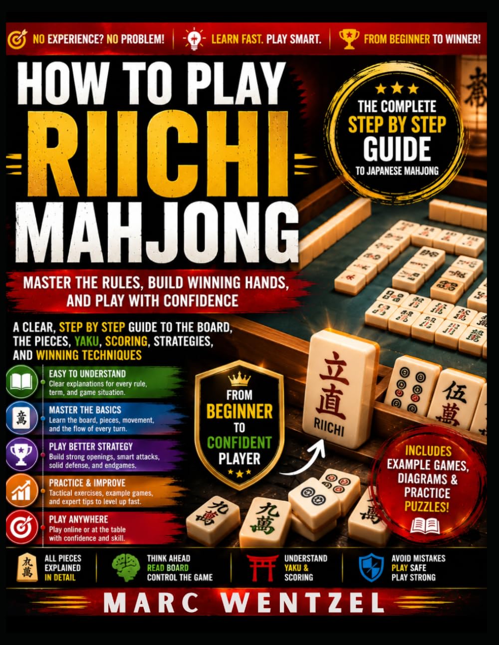 How to Play Riichi Mahjong: Master the Rules, Build Winning Hands, and Play with Confidence Step by Step