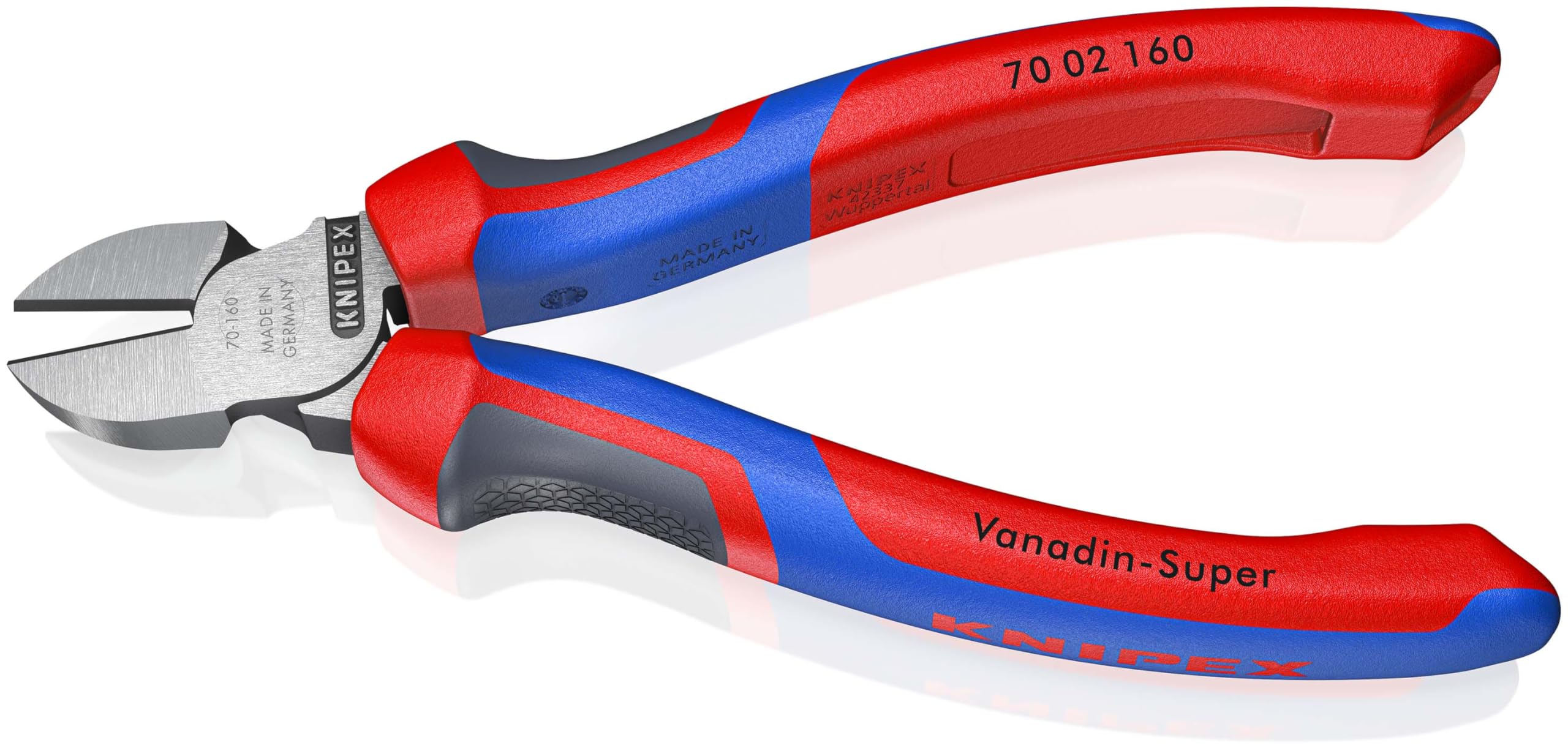 Knipex Kracht Zijsnijtang met veer 160 mm, 74 12 160