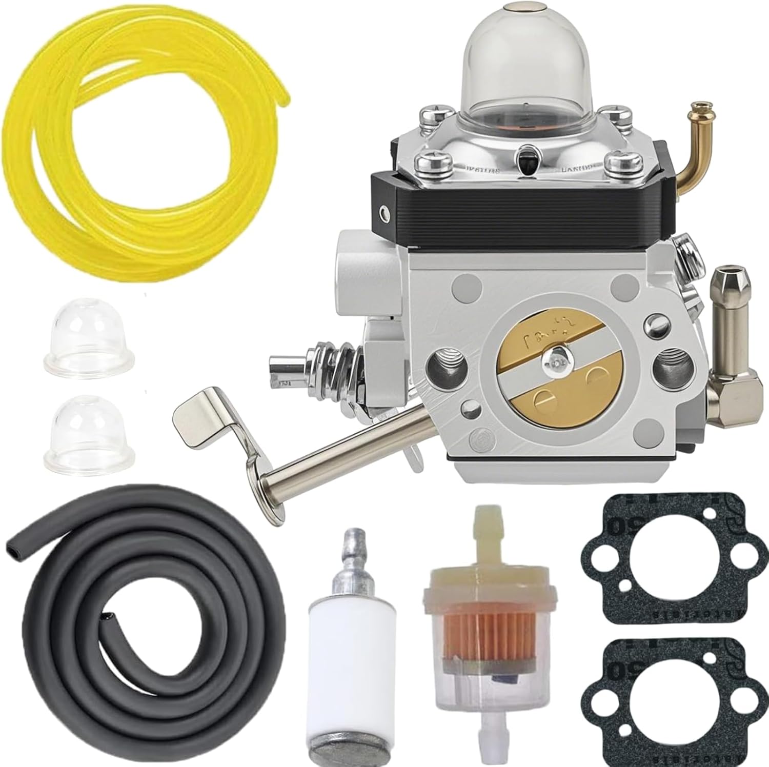 16100-Z4E-S43 Carburetor Tune Up Kit Fits for Honda GX100 MTX60 MTX60HD MTX70 MTX70HD HDA278 GX100UKRBF Engine Parts Carb Replace 16100-Z4E-S44 16100-Z4E-S45 16100-Z4E-S46