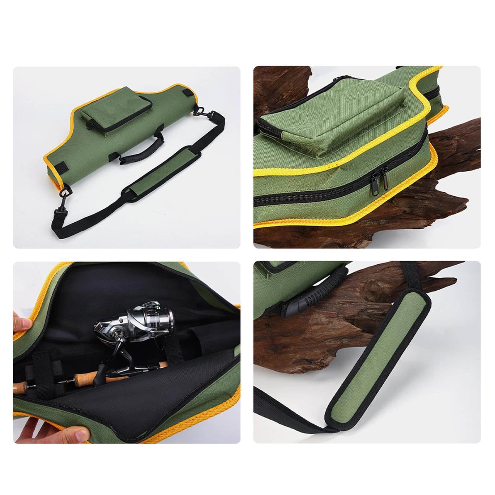 Sacoche transport pour canne à pêche Manchon de rangement pour canne