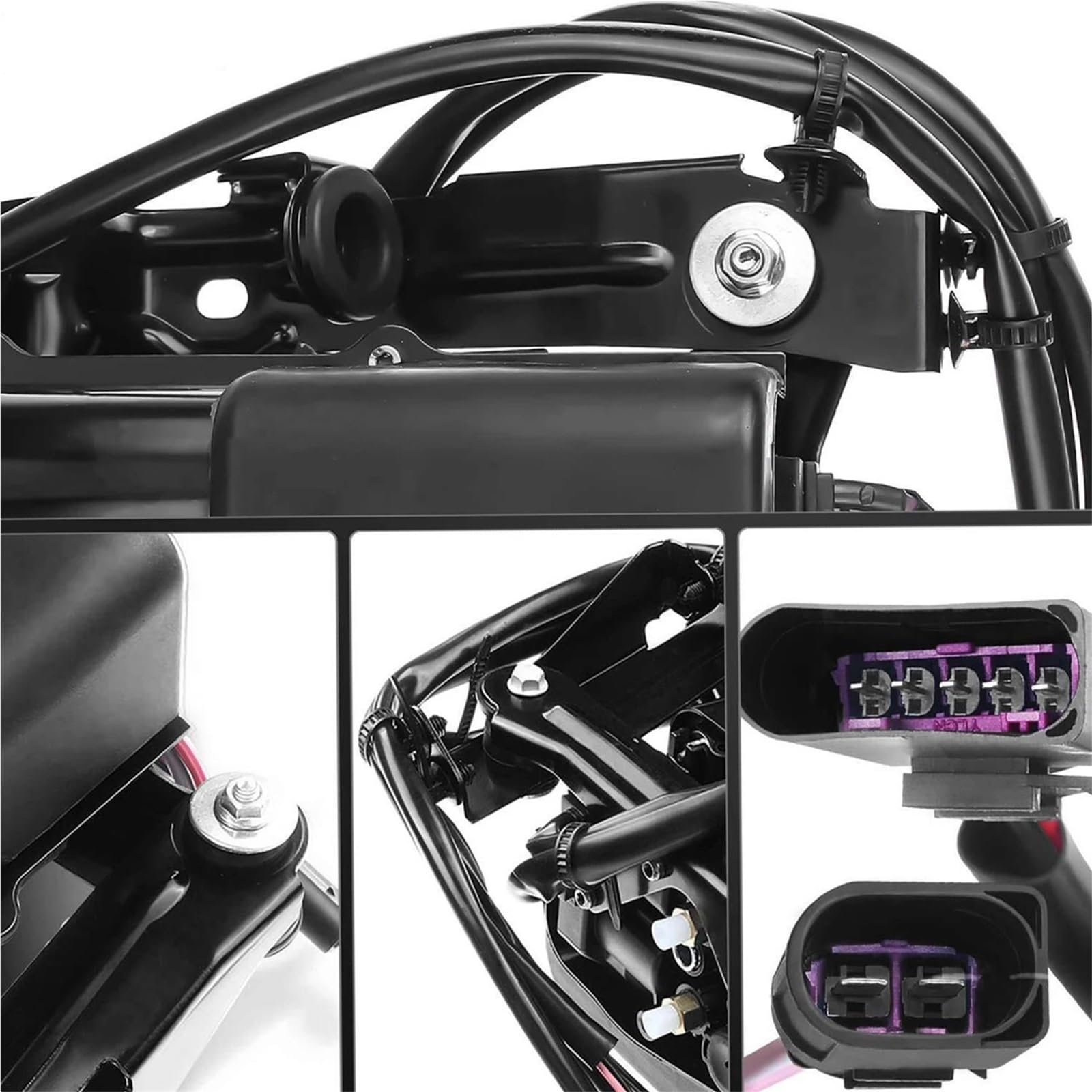 Amortiguador de aire Conjunto De Bomba De Compresor De Suspensión Neumática Con Relé Para Panamera 970 2010-2016 Repuesto De Accesorios Para Coche 97035815107 Amortiguador Suspensión