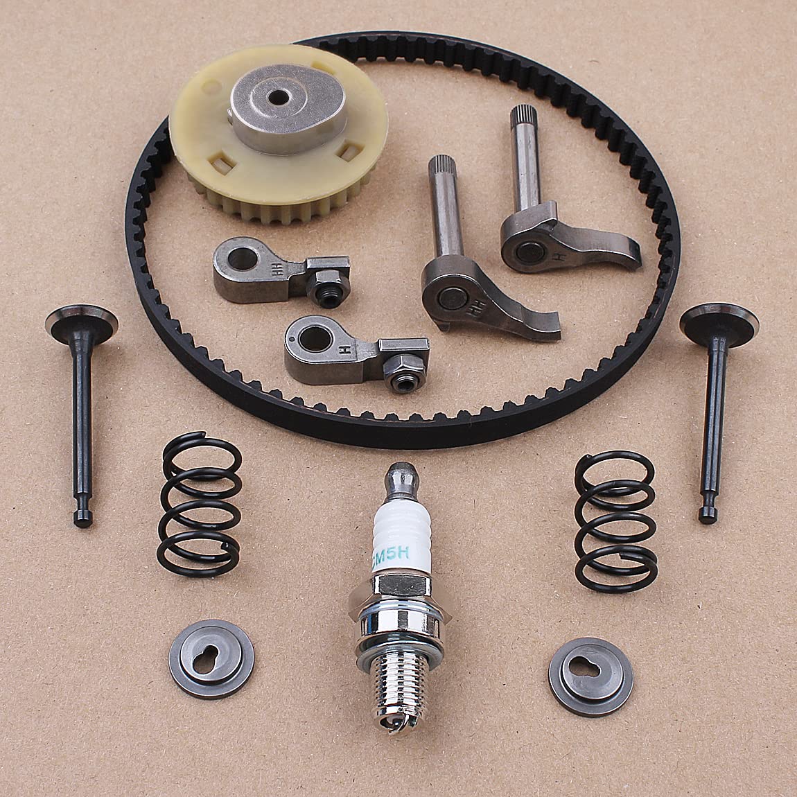 Kit de Correa Dentada de Engranaje de polea de árbol de levas for GX35 GX35NT HHT35S UMK435 Strimmer cortacésped desbrozadora 4-storke Accesorios para Herramientas
