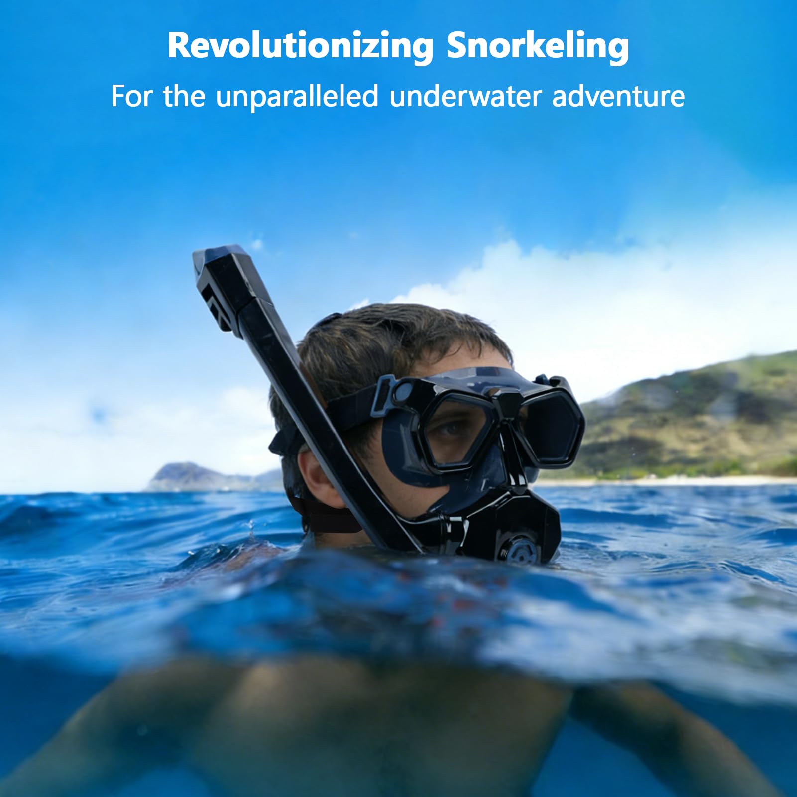 Irfora Maschera da Snorkeling a Viso Intero per Adulti Leggera