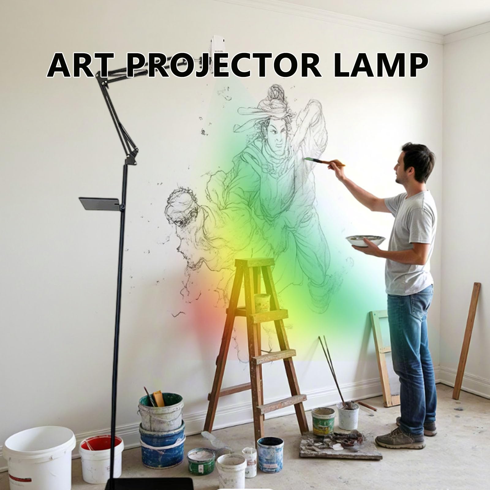 Disegno Tracing Board Proiettore Smart Sketcher Proiettore Arte Lampada Scrivania Proiezione Strumento per Principianti Schizzi