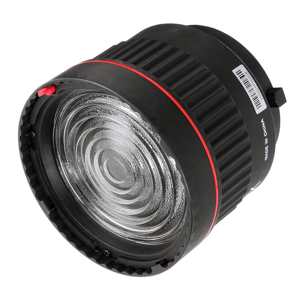 FOTGA Lente de enfoque Studio luz condensador 10 x Filtros de color amarillo, rojo, verde, azul