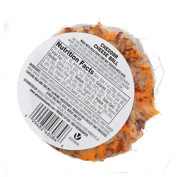 Whole Foods Market's Cheese Buys Cheddar Cheese Ball, 10 OZ 2