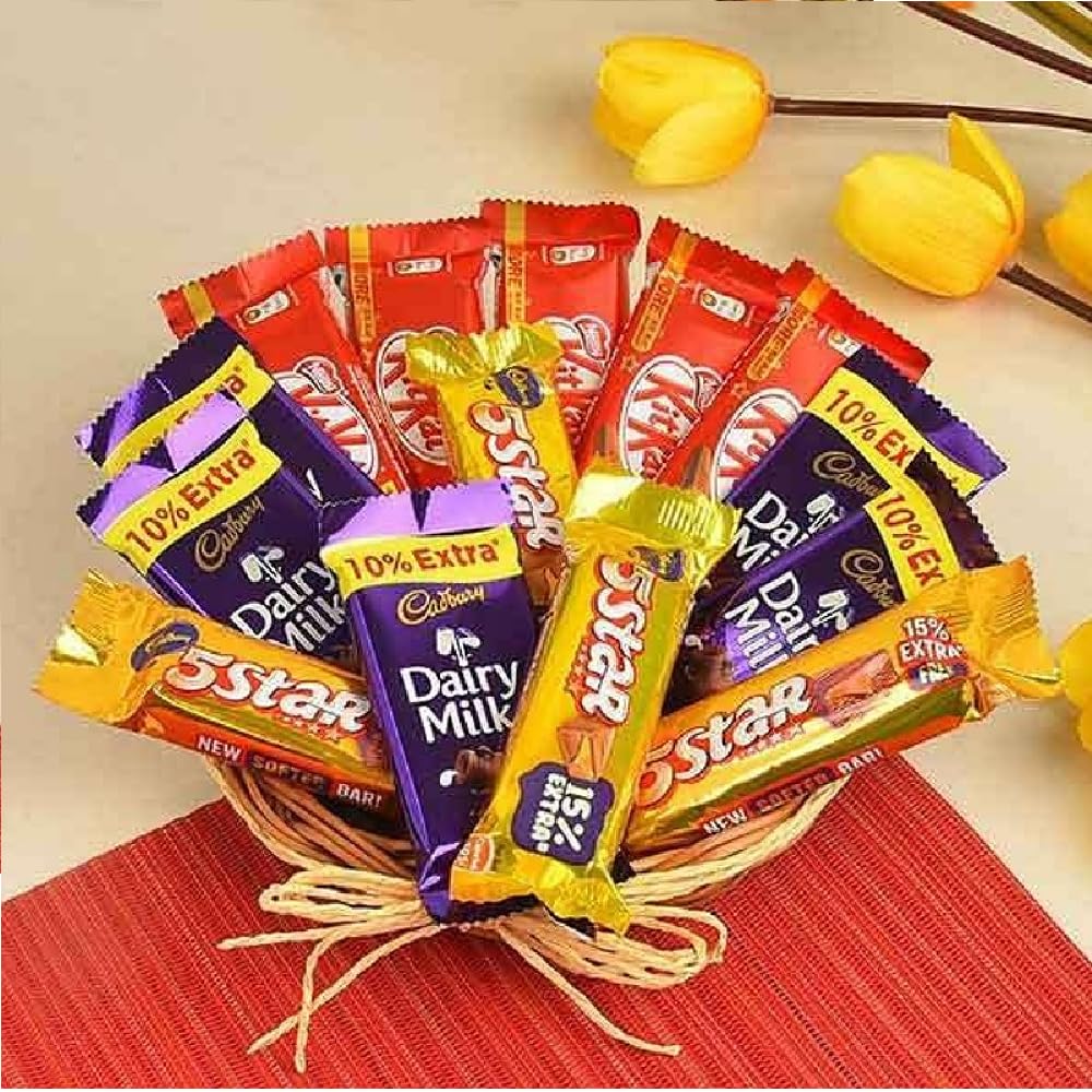SFU E Com Assorted Chocolate Gift Hamper | Chocolate Gift For Birthday, Anniversary, Valentine, Diwali, Rakhi, New Year | 011 (B0CSWPL8DY) Amazon Price History, Amazon Price Tracker