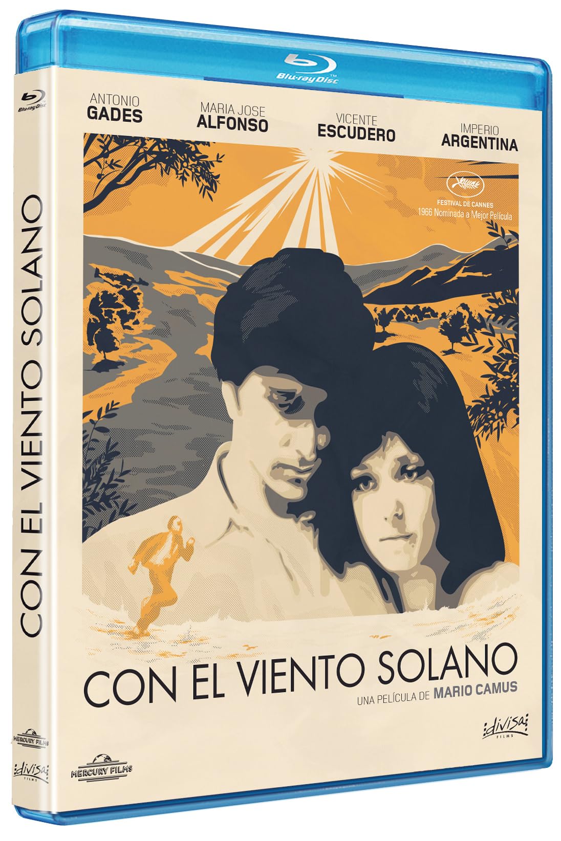 Con El Viento Solano (1965) (Mario Camus) (Blu-ray) [Blu-ray]: Amazon.es:  Mario Camus, Antonio Gades, María José Alfonso, Vicente Escudero, Imperio  Argentina, María Luisa Ponte, Erasmo Pascual, Antonio Ferrandis: Películas  y TV