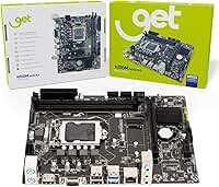 GET - Placa-Mãe Get H310M DDR4 M2 LGA 1151, Suporte Intel 8° a 9° Geração, SATA, NVMe, HDMI, USB 3.0, Micro ATX