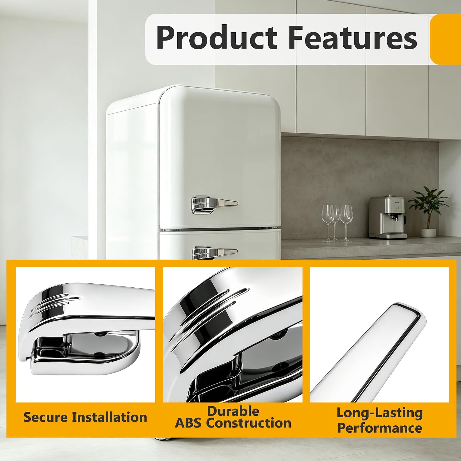 2PCS Refrigerator Door Handle for Frigidaire