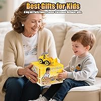 Vista 8 de LUDILO Toddler Kids Toys Boys 3-5: Mini DIY Assembly Stem Learning Educational Building Toy Cars with Electric Drill Sandbox Beach Construction Toy