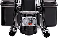 Vista 1 de Latitude - Luz trasera con soporte para matrícula para modelos Harley Davidson Touring