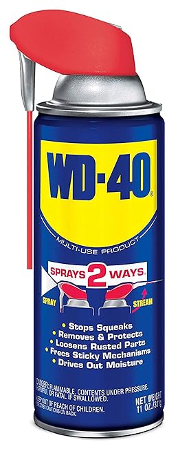 WD-40 Multi-Use Product with Smart Straw Sprays 2 Ways, 11 OZ