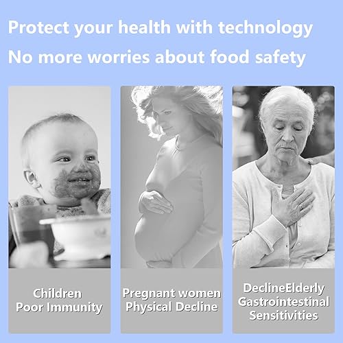 Miniatura 7 de Heyjar Lavadora de frutas y verduras, dispositivo limpiador de frutas, purificador de frutas con tecnología de purificación de iones OH para limpiar