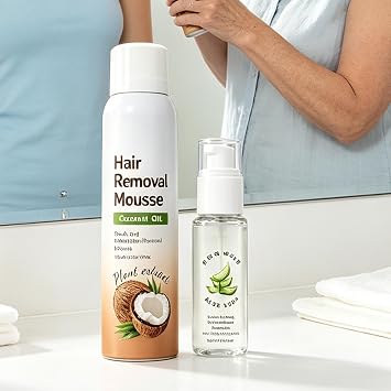 Hair Removal Mousse 100ml Fast-Acting Soothing Smooth Moisturizing
