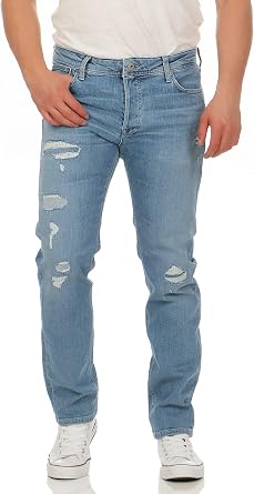 JACK & JONES - TIM ORIGINAL - JJ177 - Slim - Men/Men's Jeans Trousers