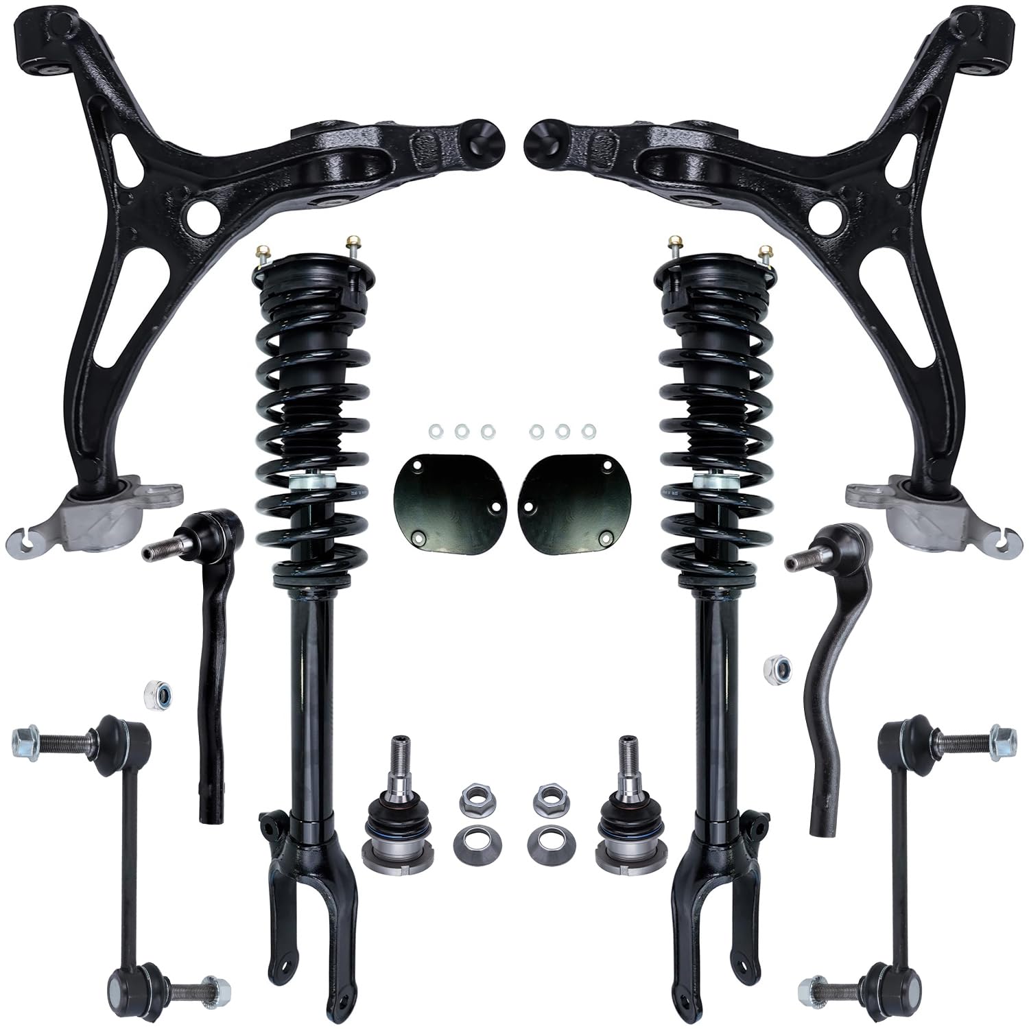 Detroit Axle - Front Struts Kit for Mercedes-Benz GL320 GL350 GL450 ML320