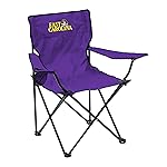 Logo Brands NCAA East Carolina Pirates Quad Chair, Unisex Adult Chair with One Cup Holder, Team Color, One Size