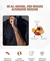 Vista 2 de Jecanori Pulseras de cobre de 3 veces más fuerza para hombres, pulseras magnéticas para hombres con 3800 imanes Gauss, cierre plegable de alta