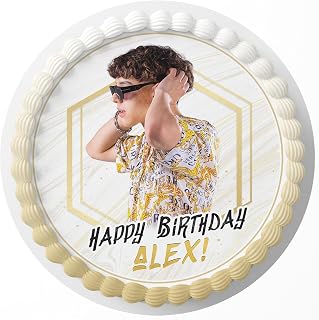 Xavi Regional Mexican Singer Edible Cake Topper Sheet Image Print Round