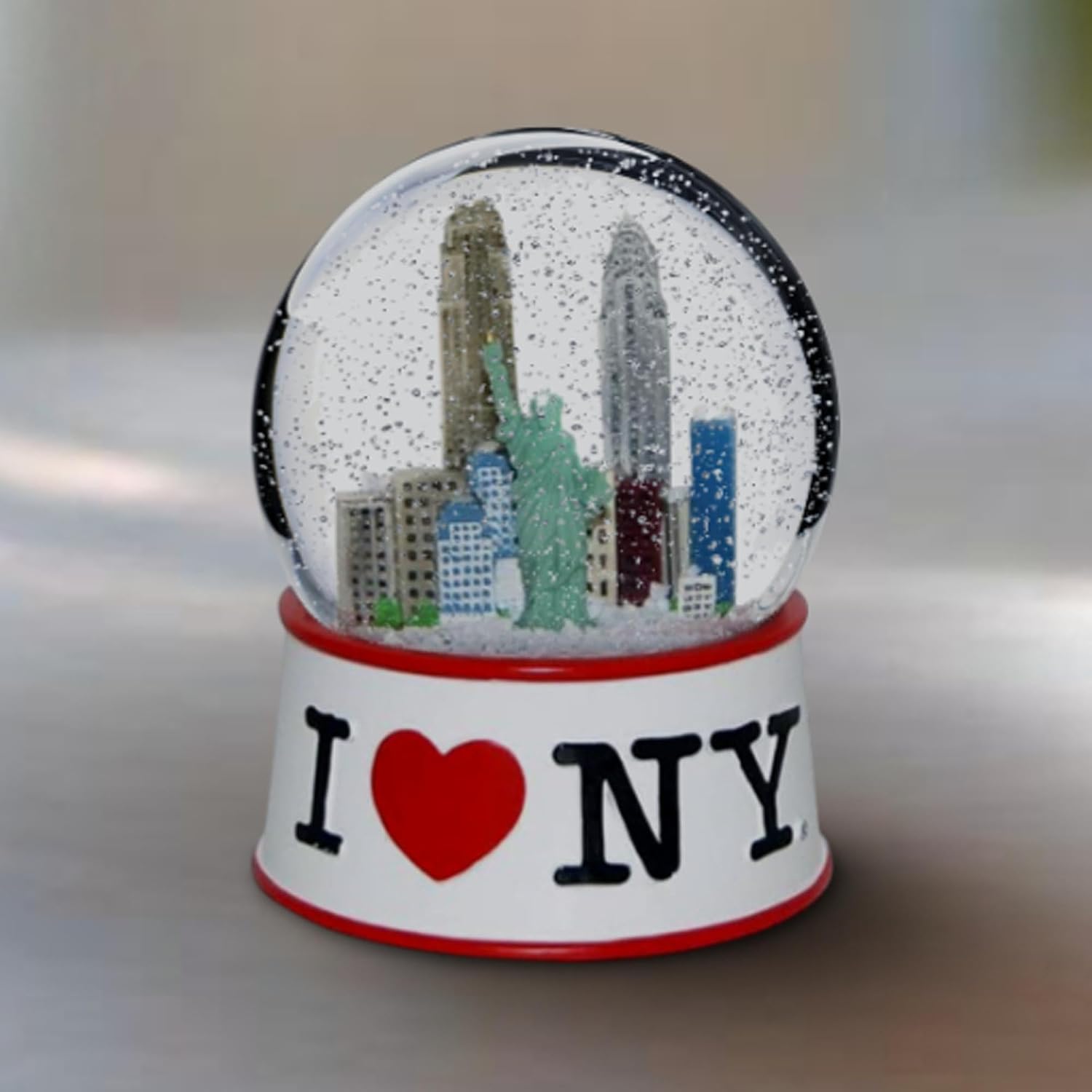 Mini I Love NY Snow Globe 2.5 Inches