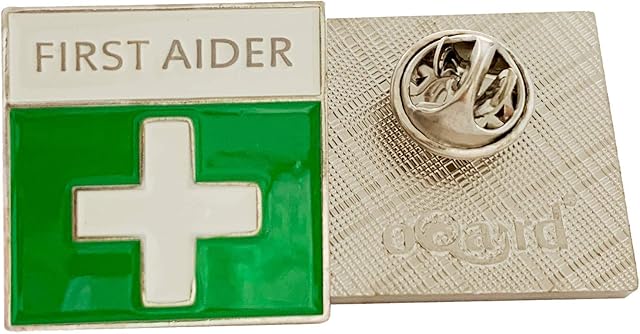 Oqard First Aider Badge - Pack of 20