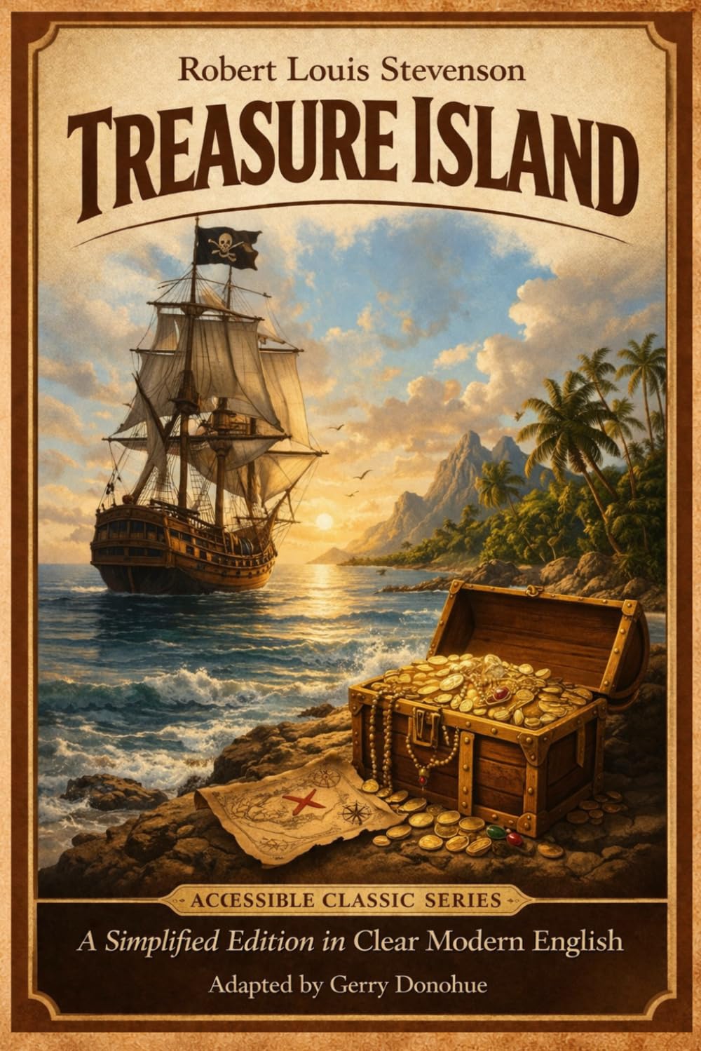 Treasure Island: A Simplified Edition in Clear Modern English