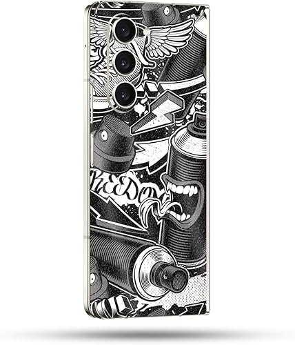 Vista 20 de MightySkins Skin compatible con Samsung Galaxy Z Fold 5 - Retro Gamer 3 Funda protectora de vinilo duradera y única Fácil de aplicar, quitar