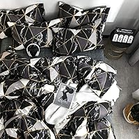 Vista 396 de CLOTHKNOW Juego de edredón de 3 piezas de color marrón caramelo, tamaño individual/individual XL, color terracota suave, color óxido con 2 fundas