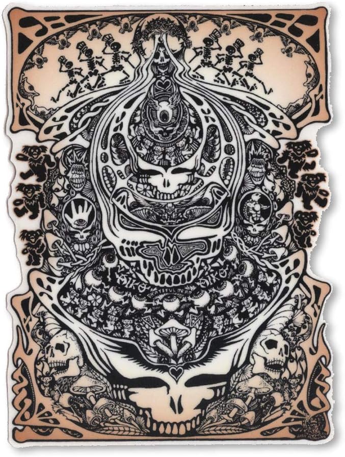 Grateful Dead Aiko - Window Sticker / Decal (4.75" X 6.5")