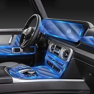 Car Interior Center Console Transparent TPU Anti-Scratch