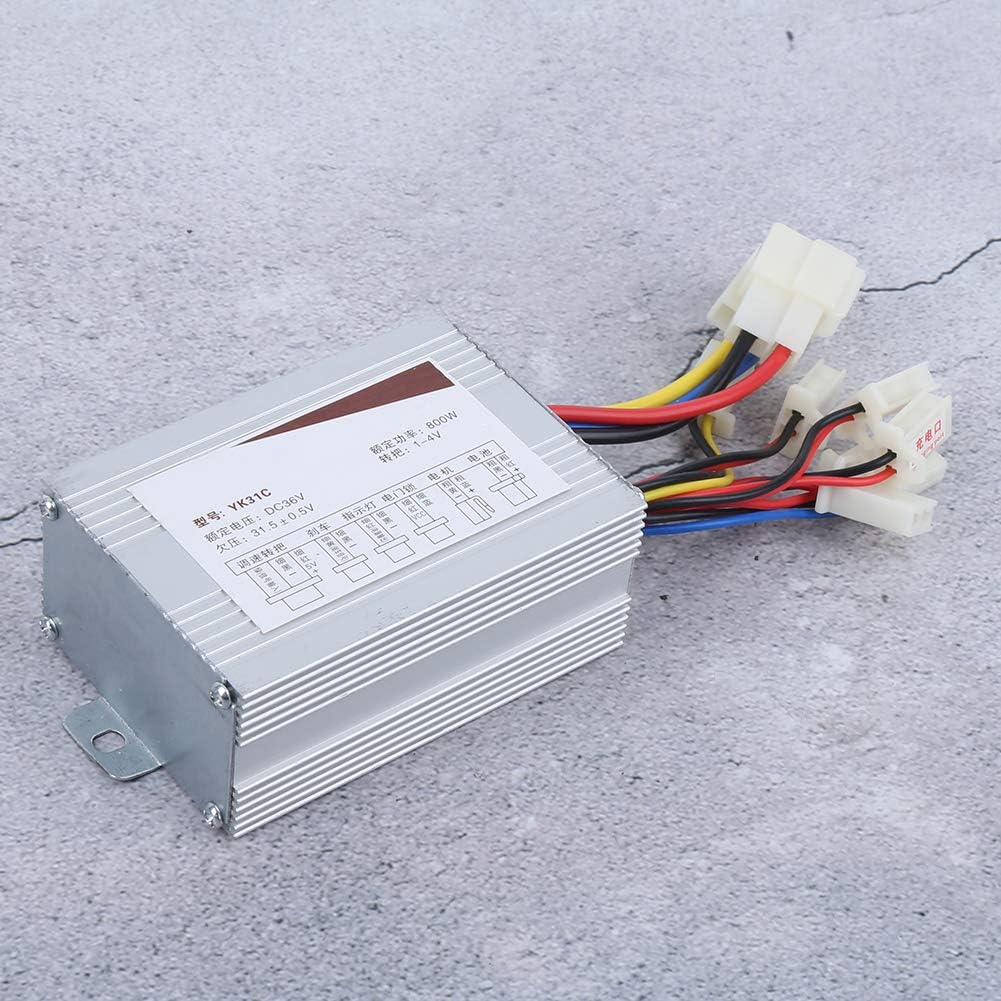 Suitable Brush Motor Controller , Brush Controller YK31C 800W Brush Motor Control Aluminum Alloy