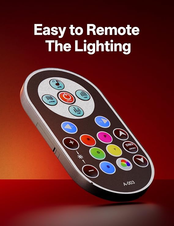 Stage Lights 36 LED Par Lights, U`King RGB Par Light Uplights Stage Lighting Indoor for Christmas Halloween Music Party Disco Wedding, Remote Control, DMX Control Sound Activated Party Light