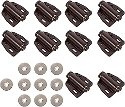 Yardenfun 10Piezas Magnéticas Gabinetes de Autoadhesivas y Seguro Muebles Color Marrón Mantener Ordenados
