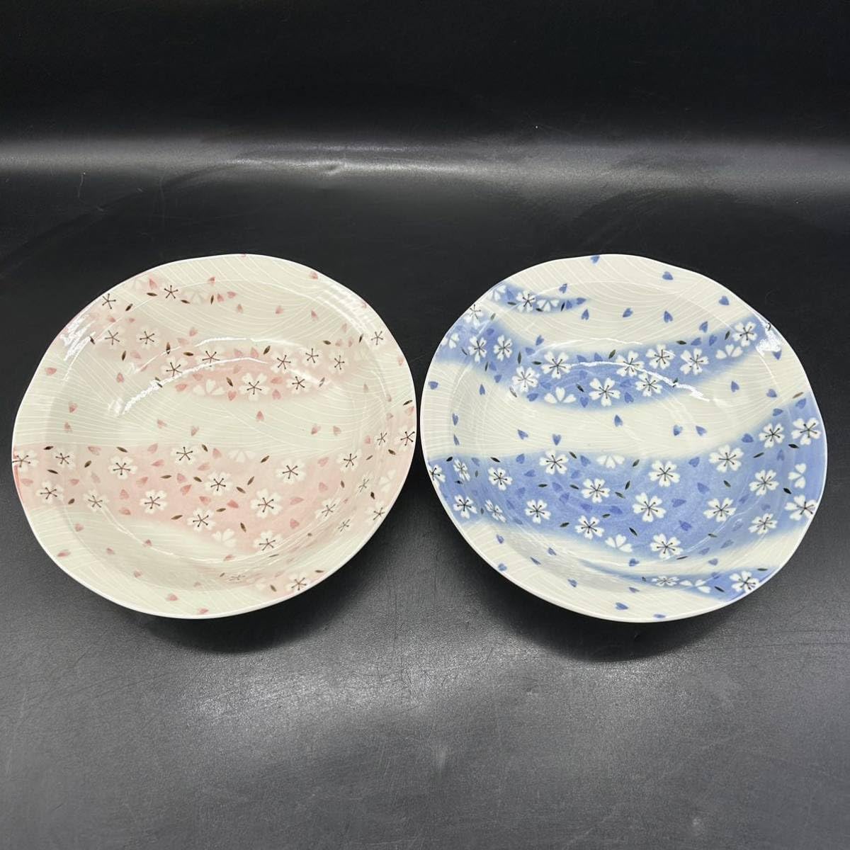 新品2点セット　美濃焼　すくすく　16cm 中鉢　はな 新品2点セット 美濃焼 すくすく 16cm 中鉢 はな