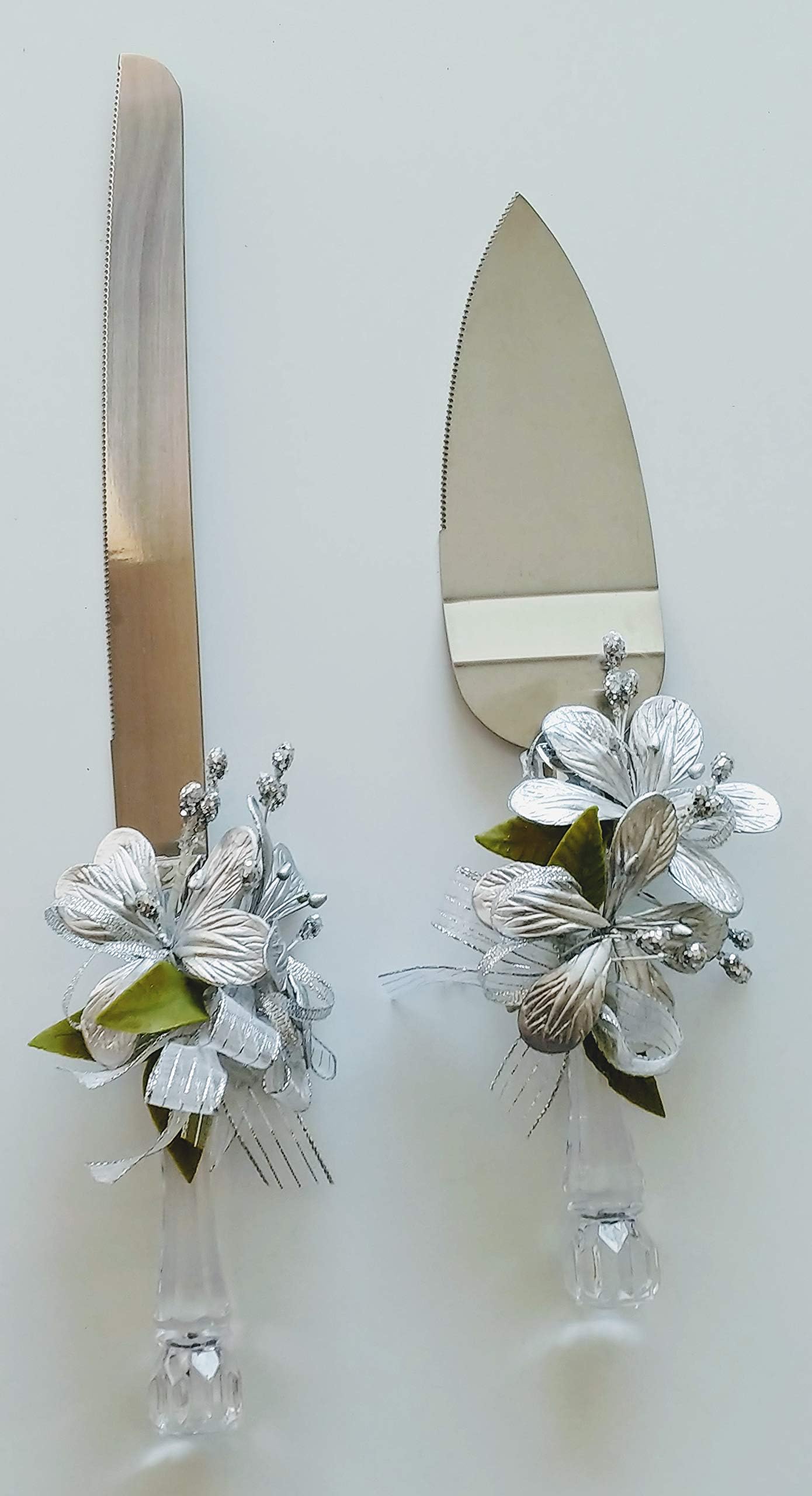 Elegant Wedding,Baptism & First Communion Special Celebrations Cake Knife and Server Set Party Set