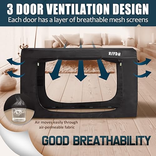 Miniatura 2 de RIYDH Tienda de campaña con dosel de cama individual para adultos, tienda de campaña portátil de ensueño para interiores, 70% de opacidad con 3