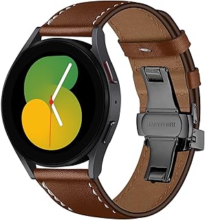[SOLOLUP] 22mm 時計バンド、レザーウォッチバンドコンパチブル サムスン ギア S3 フロンティア/ギア S3 クラシック コンパチブルギャラクシーウォッチ3 45mm コンパチブルギャラクシーウォッチ46mm 男性女性のための本革時計ストラップ