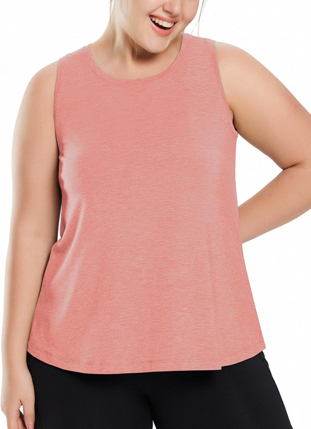 BALEAF Women's Plus Size Workout Top