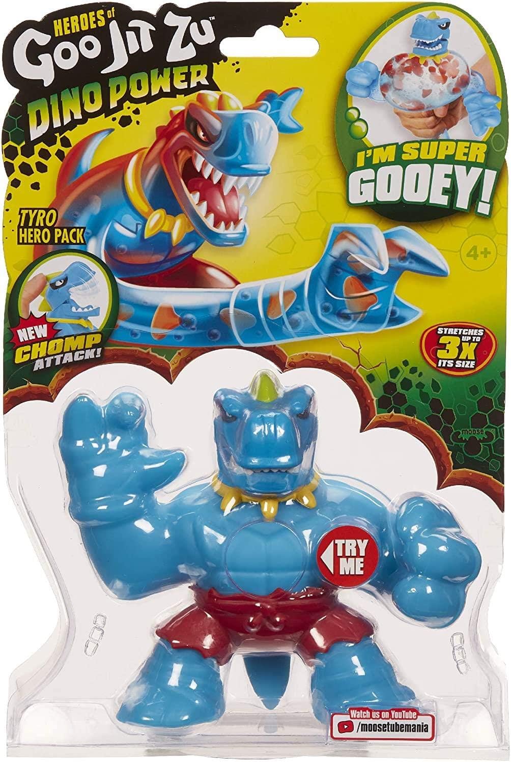 Heroes of Goo Jit Zu Dino Power Hero Pack - Tyro The Trex, Multicolor (41090)