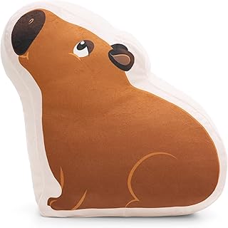 NICI Capybara Happybara Plush Toy 34 x 30 x 13 cm Brown – Soft, Cute Plush to Cuddle, for Playing, for Children and Adults, A Great Gift Idea
