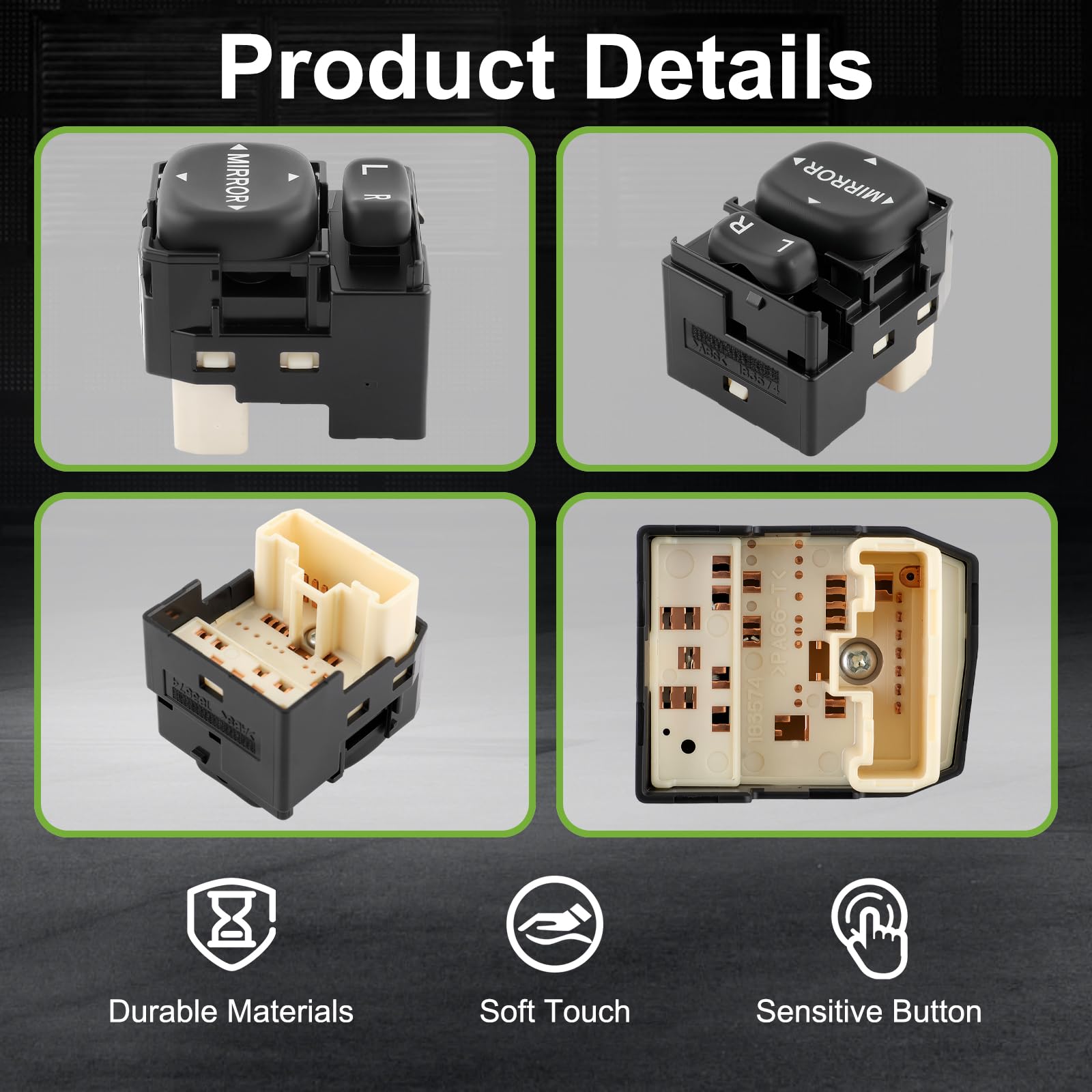 n‪‪❤︎‬s Amazon.com: partszen Power Mirror Switch 84870-34010 84872-52030