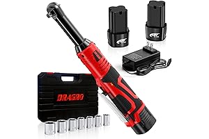 Dragro 3/8" 18V Extended Cordless Ratchet Wrench: Powerhouse for Automotive and Home Projects