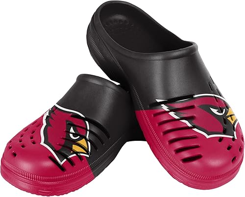 Miniatura 137 de FOCO - Sandalias de agua de jardín con logotipo de equipo de la NFL, para hombre Camuflaje tonal,logotipo grande de bloque