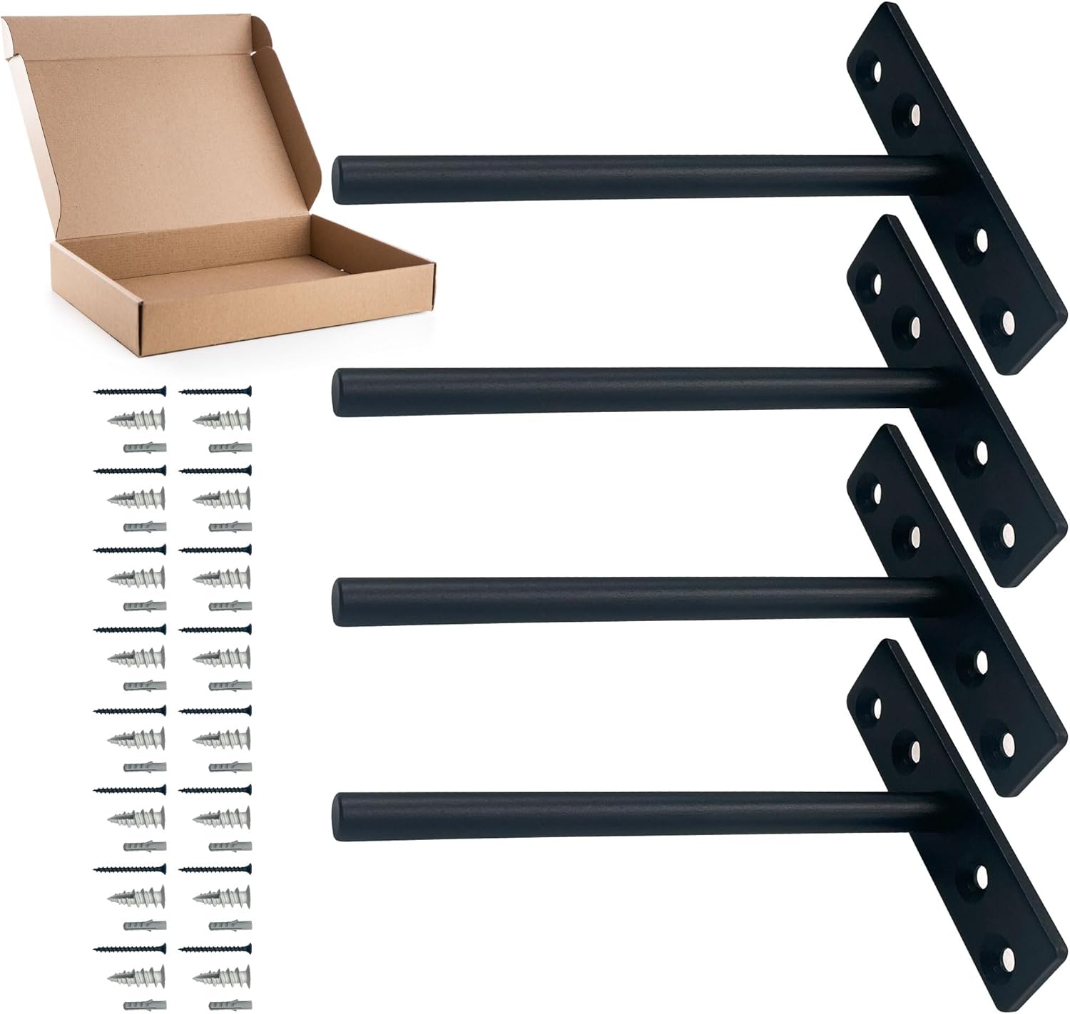 Heavy Duty Floating Shelf Bracket Invisible Hidden Shelf Supports for