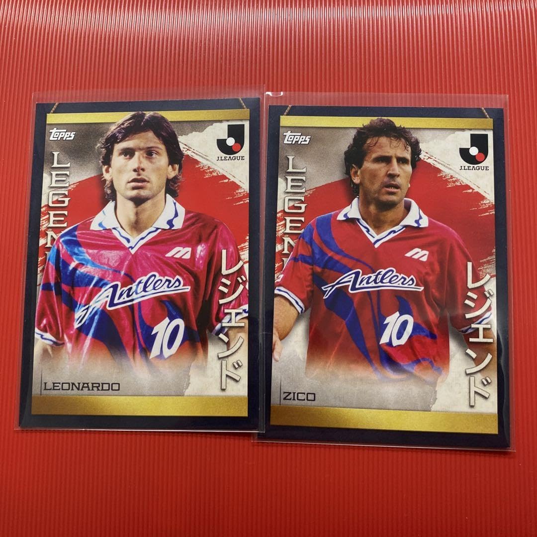 topps Jリーグ レジェンド 鹿島アントラーズ レオナルド 直筆サイン