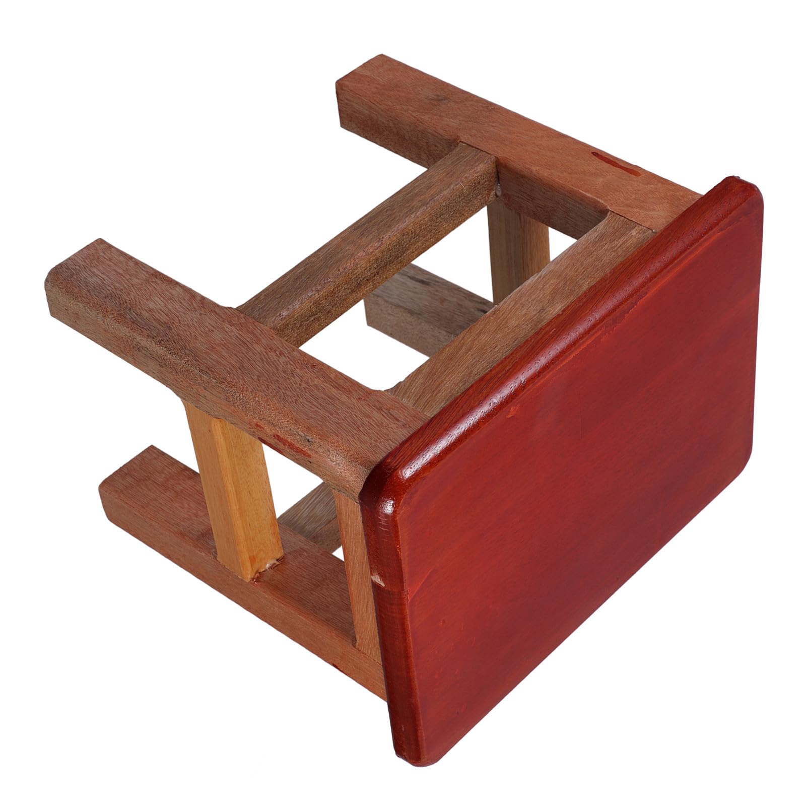 Tabouret en bois massif VOSAREA, la solution gain de place robuste et stable