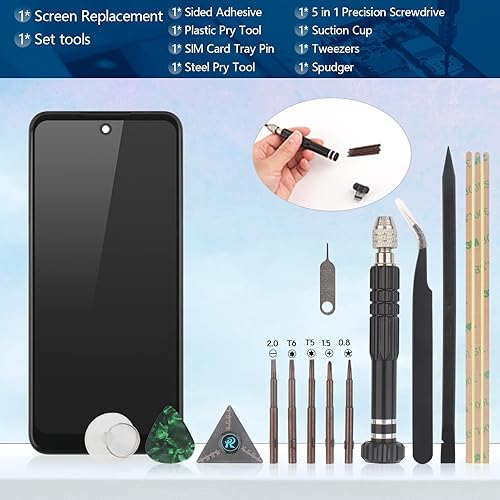 Miniatura 7 de YWLRONG Reemplazo de pantalla para Motorola Moto G Play 2023 para Moto G Play 2023 XT2271 XT2271-5 Pantalla LCD táctil digitalizador Asamblea con