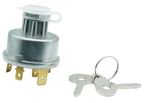 Miniatura 2 de Interruptor de encendido de repuesto 3107556R92, K203992 apto para Lucas, David Brown, retroexcavadora, automóvil Massey Ferguson John Deere,