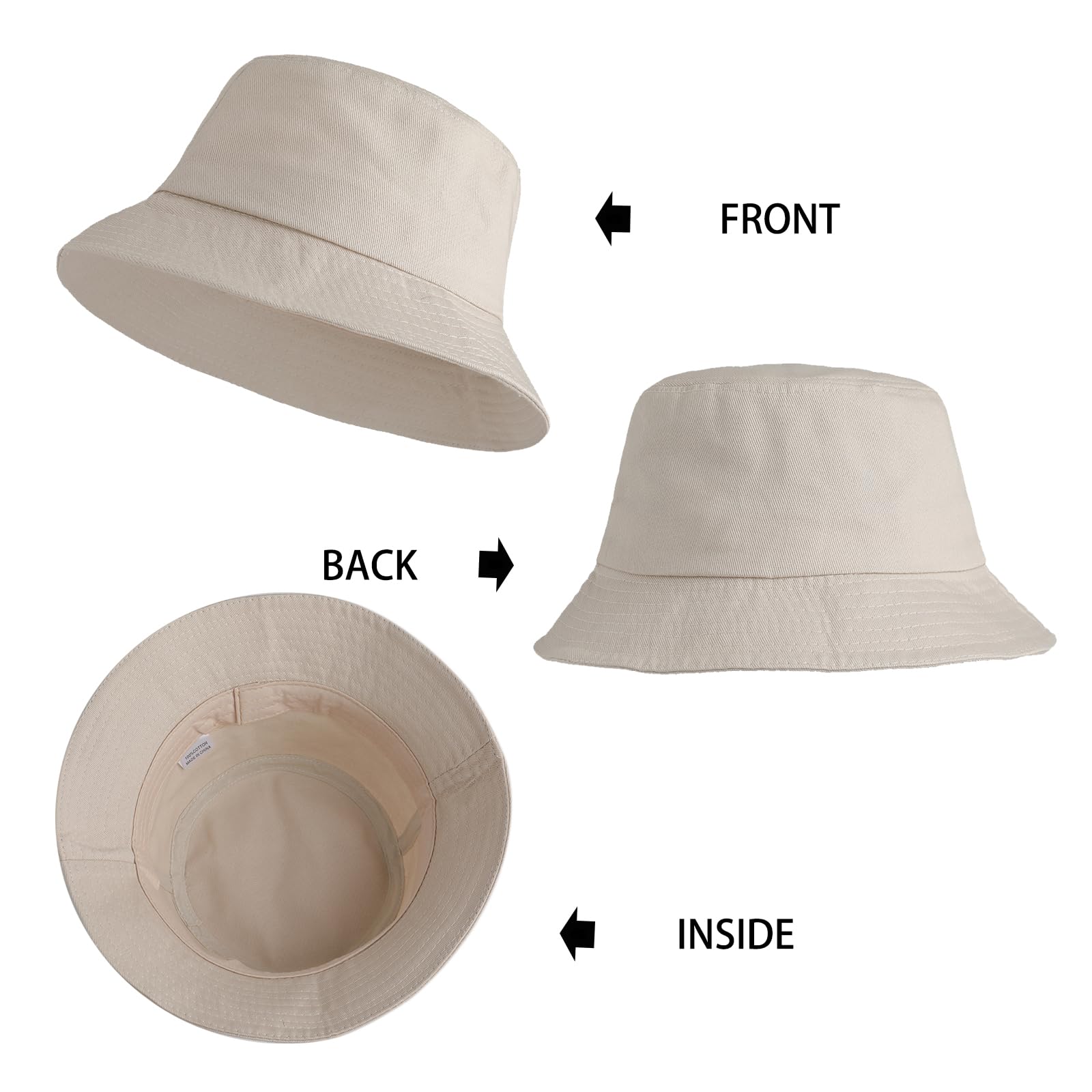 FISHSHOP czapka typu bucket unisex bawełniana czapka przeciwsłoneczna odwracalna wędkarstwo kapelusz wędkarski składany